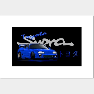 Toyota Supra MK4 Posters and Art